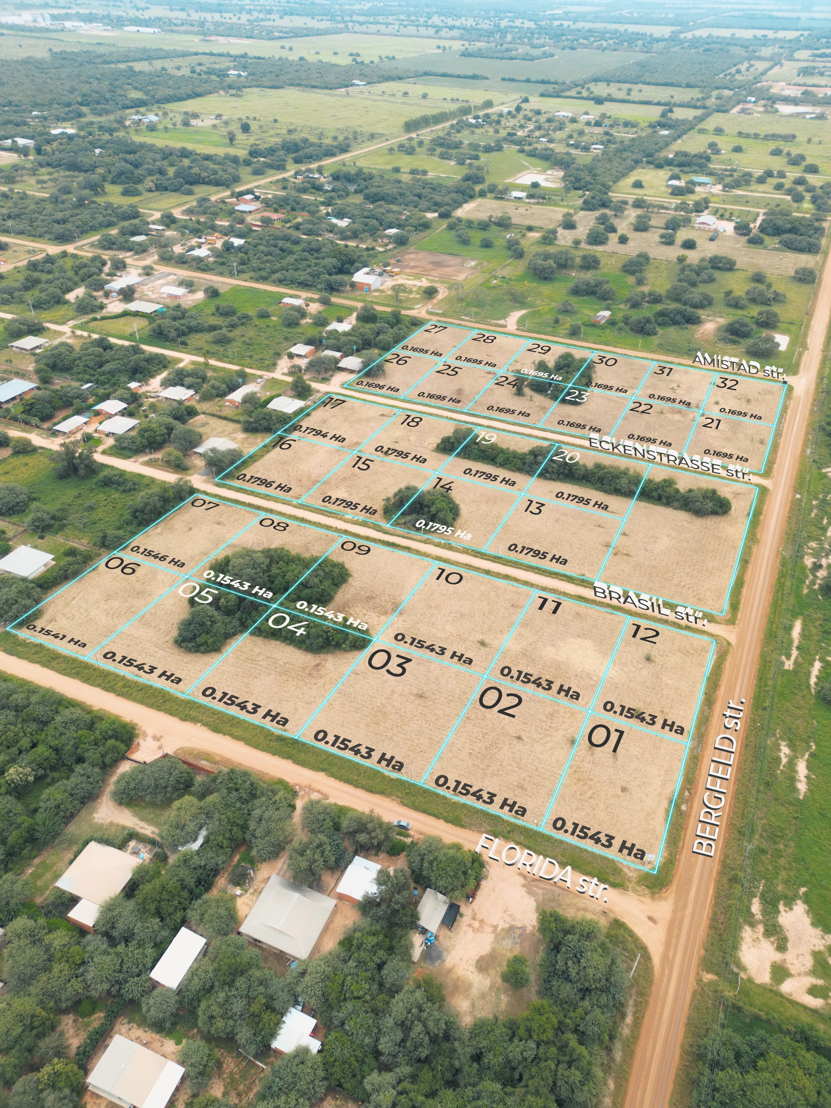 Loteamiento en venta en Loma Plata